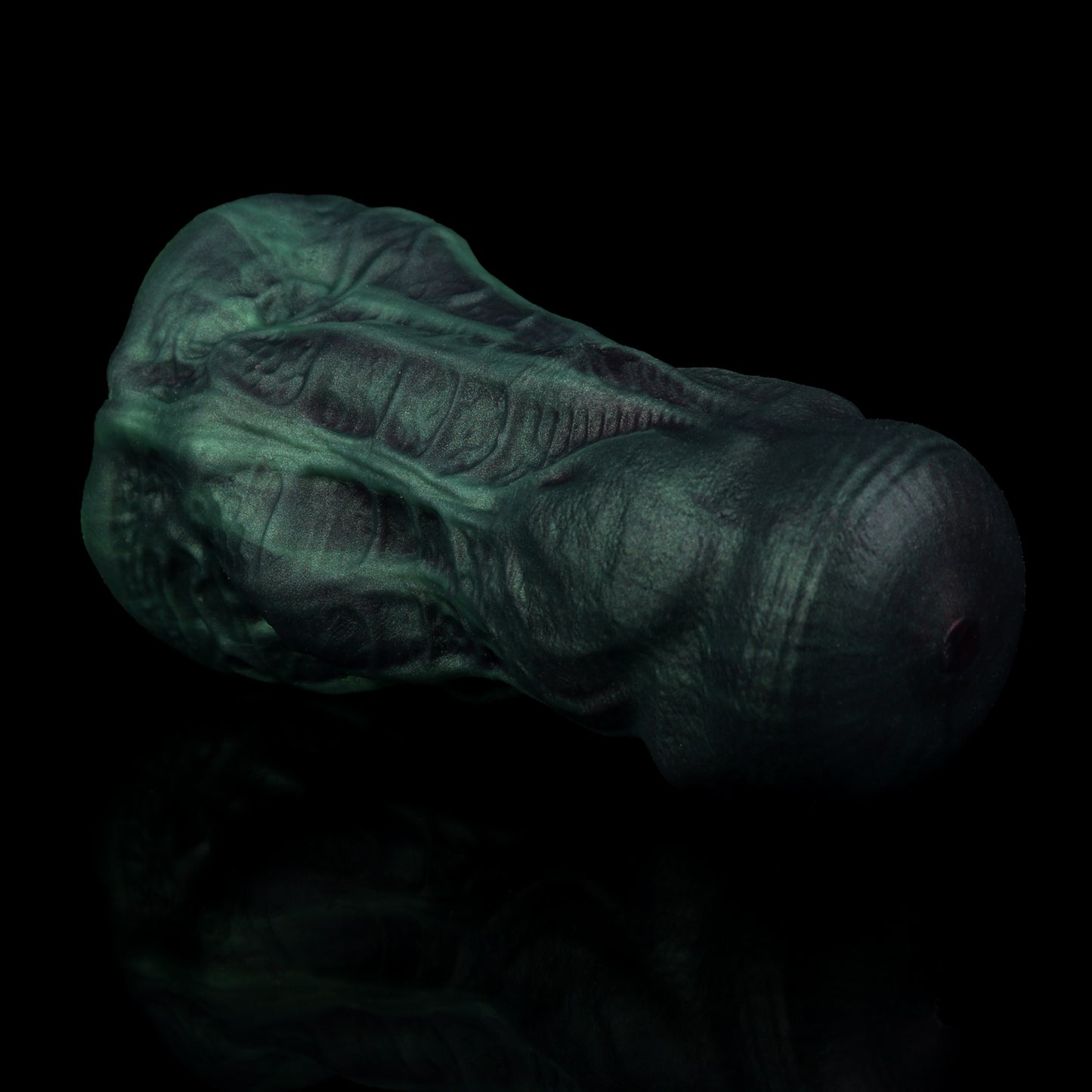 Alien Pocket Pussy – Grünes Tentakel-Maul aus Platin-Silikon