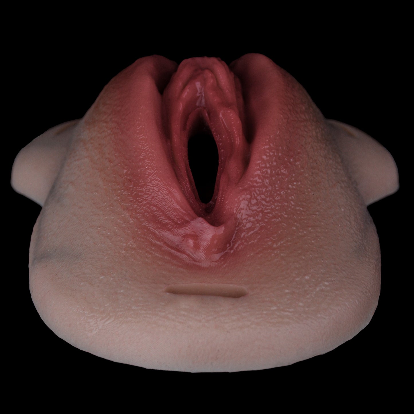 Realistisch & Trägerbar Transgender Vagina Slip– Pussy Panties mit Zweifarbiger Hautschicht, Vibrator