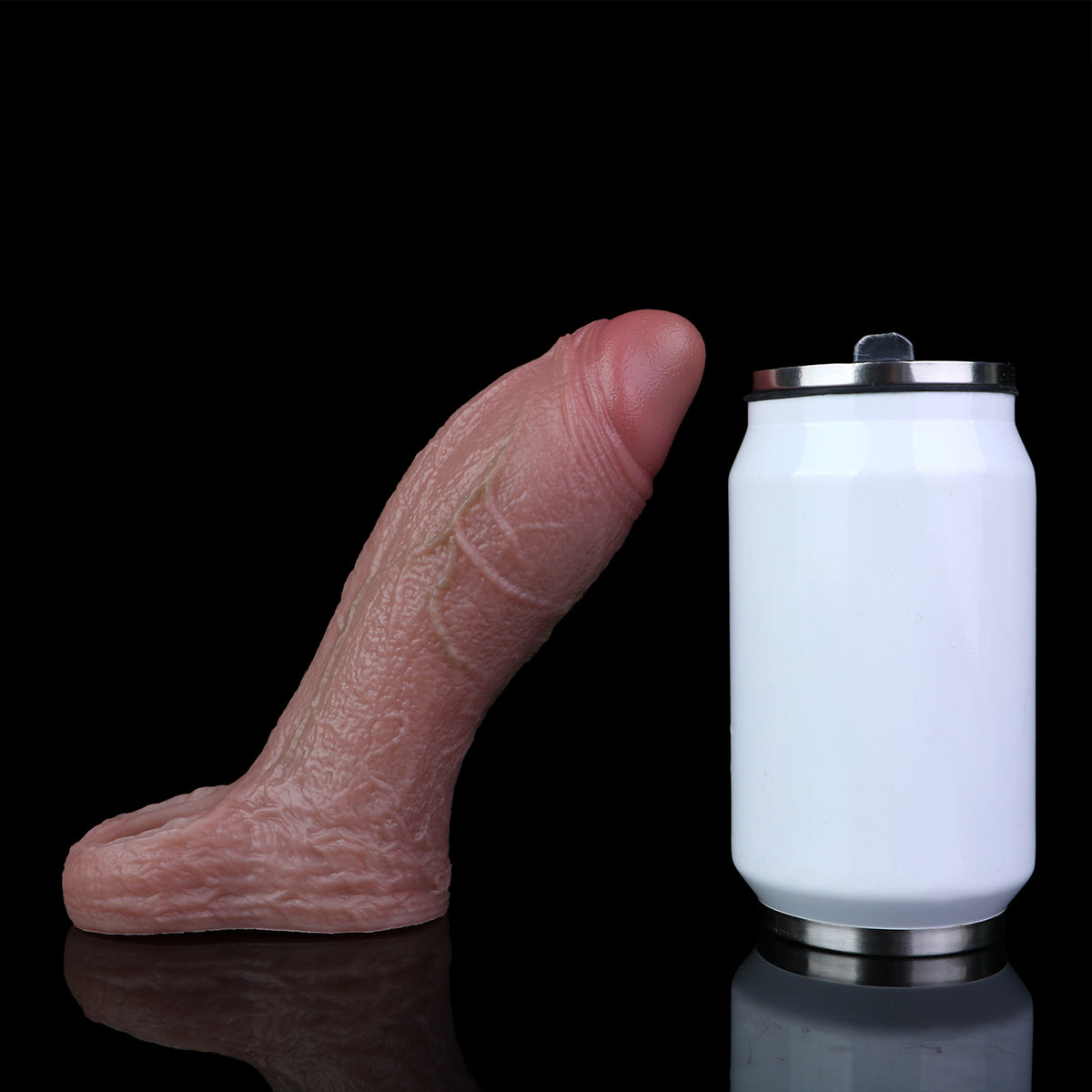 Penis Sleeve – Volle Frontkontur in Pfirsichrosé für intime Paarmomente