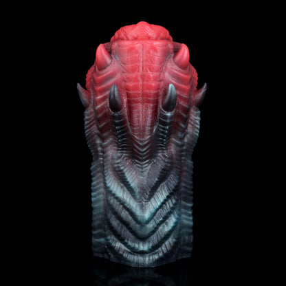Xenomorph Apex-Schlund – Stacheliger Alien-Masturbator aus Platin-Silikon
