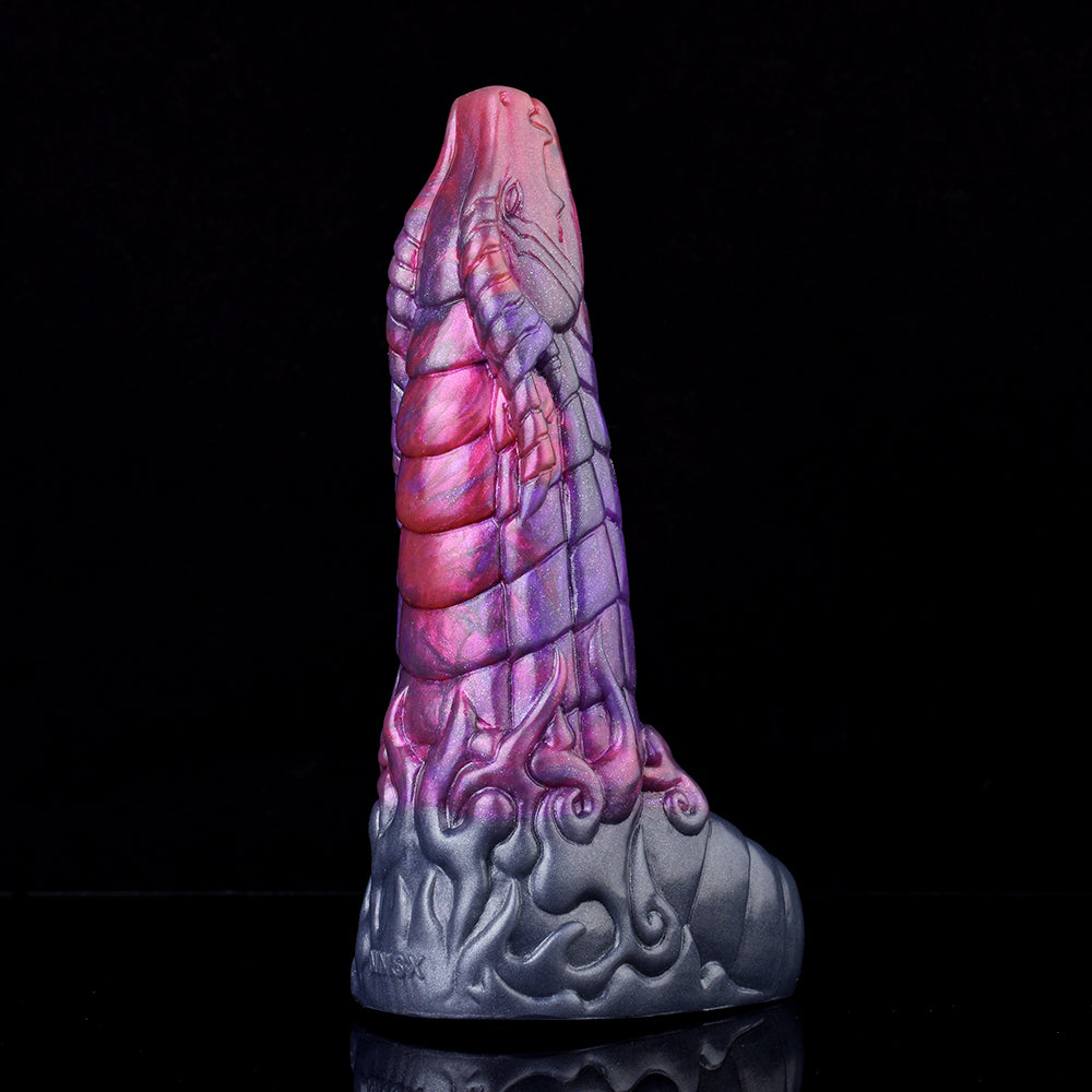Serpentine Phallus Sleeve with Serpentine Scale Texture – Bio-Hook Effect for Maximum Deep Tactility