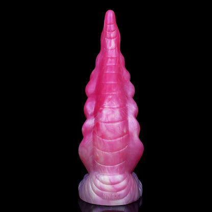 Tentacle Dildo | Platinum Silicone Big Dick Fantasy Dildo with Pump Base & Sucker Texture