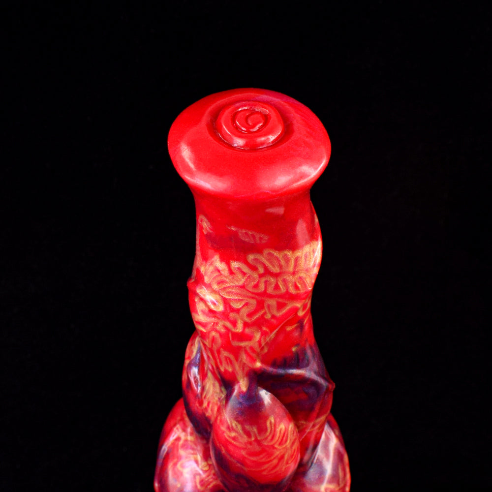 Spiral Flower Bud Fantasy Silicone Dildo - Intense Solo Play Roleplay & Fantasy Couple Scenes
