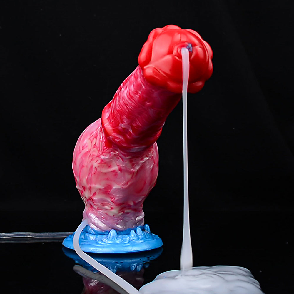 Snake Fantasy Dildo – Schlangenkopf-Spitze & Aufblasbarer Basisknot | SilikonLust