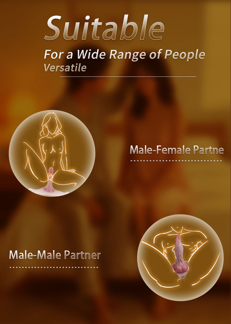Realistic Cock Sleeve Panty Platinum Silicone - Wearable Penis Enhancement Strap-On with Anatomical Glans and Integrated Cavity