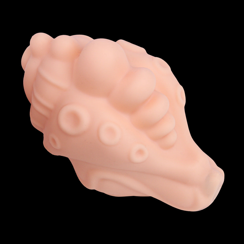 Ozean-Muschel Sex Grinder | Platinum Silicone Vulva Grinder mit Meeresschnecken-Form