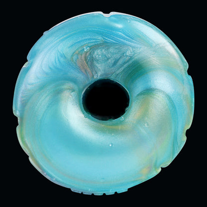 Shimmering & Tight – Alien Pocket Pussy in Pearlescent Turquoise | SilikonLust