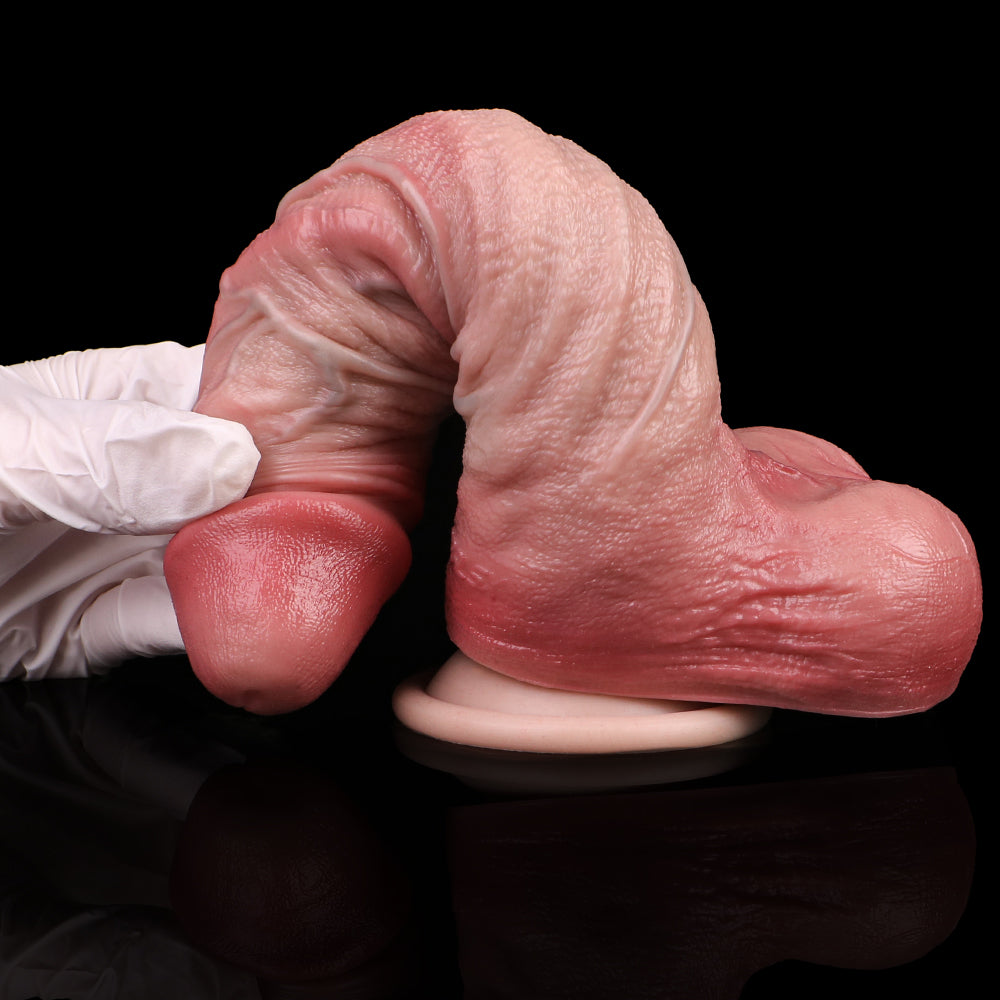 Monster Dildo Realistic – Veined Fetish Suction Cup | Soft Silicone | SilikonLust