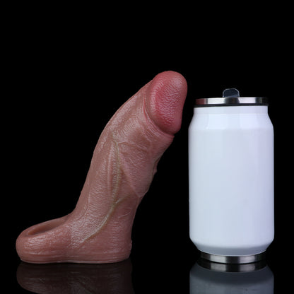 Penis Sleeve in Hellbraun – Plastisches Adernrelief für neue Paarmomente