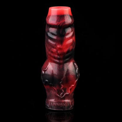 Muscle Penis Sleeve - Erection Booster with Spiral Ribs & Figure-Eight Base