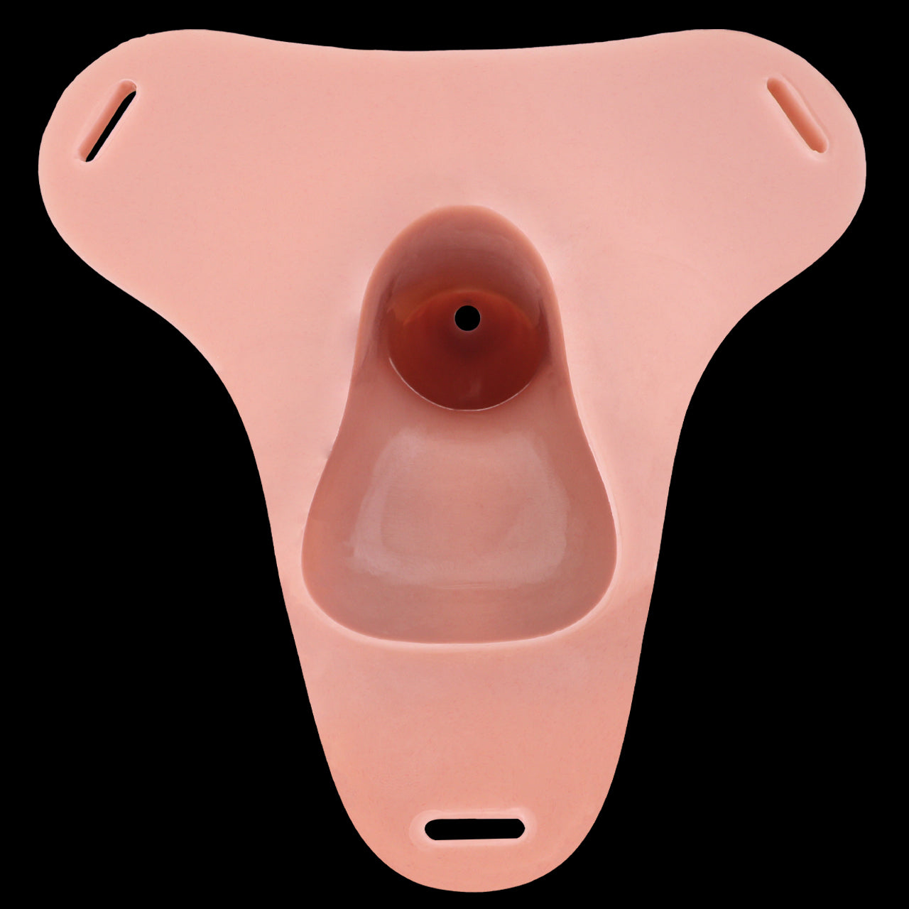 Strap-on Penis Sleeve Flesh Color – Vein Relief, Two Testicles, Urethral Opening & Adjustable Harness System