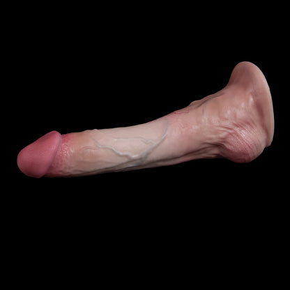 Slender Dildo – Dual-Density Platinum Silicone with Skin Texture & Deep Stimulation
