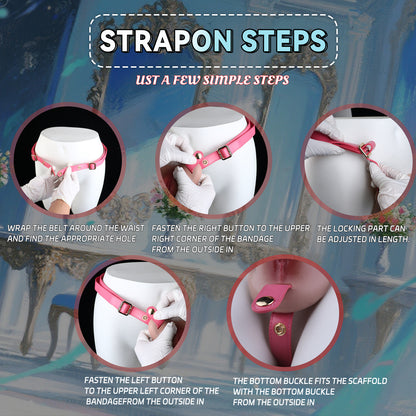 Professional Tucking Gaff with Adjustable Harness – Silicone Crossdresser Underwear for MTF, Cosplay, and Everyday Wear