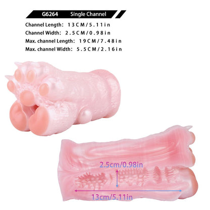 Taschenmuschi Pfote Pocket Pussy im Kawaii-Pfotendesign aus Platin-Silikon