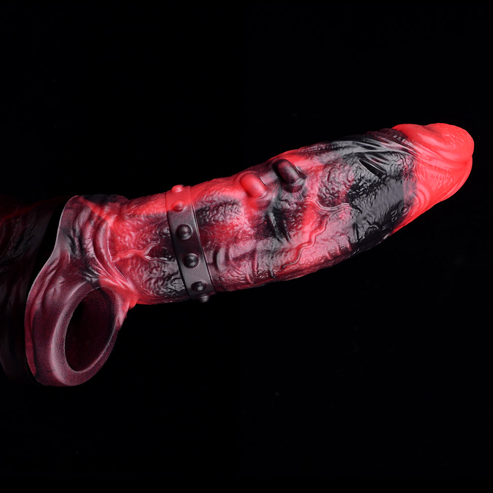 Vibrating Penis Sleeve – Fantasy Monster Sleeve with 10 Vibration Modes