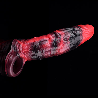 Vibrating Penis Sleeve – Fantasy Monster Sleeve with 10 Vibration Modes