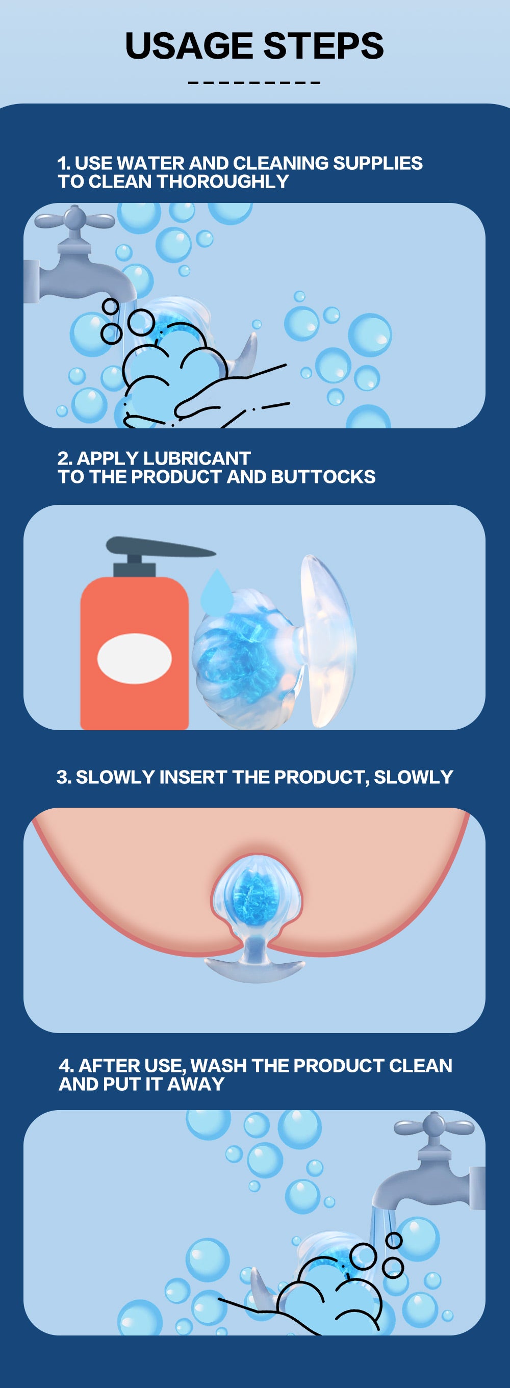 Analplug Kristall Fächermuschel – Gemstone-Core, 8 Rippen & Mondsichel-Basis | Platin-Silikon | SilikonLust