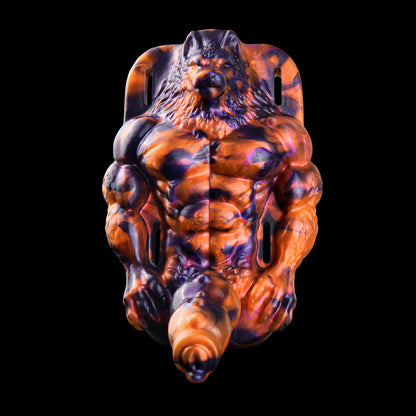 Magischer Wolf Grinding Toy – Lava-Edition aus Platin-Silikon