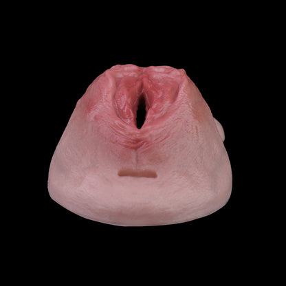 Realistische Silikon-Pussy-Panties – Tragbare Vagina-Prothese für Trans-Frauen & Femboys