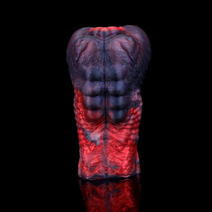 Alpha Canine Masturbator – Präzisions-Tool aus Platin-Silikon mit Vortex-Textur