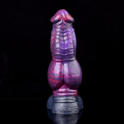 Hyperrealistic Penis Sleeve with Vein Structure – Heterogeneous Texture Change in Galactic Violet
