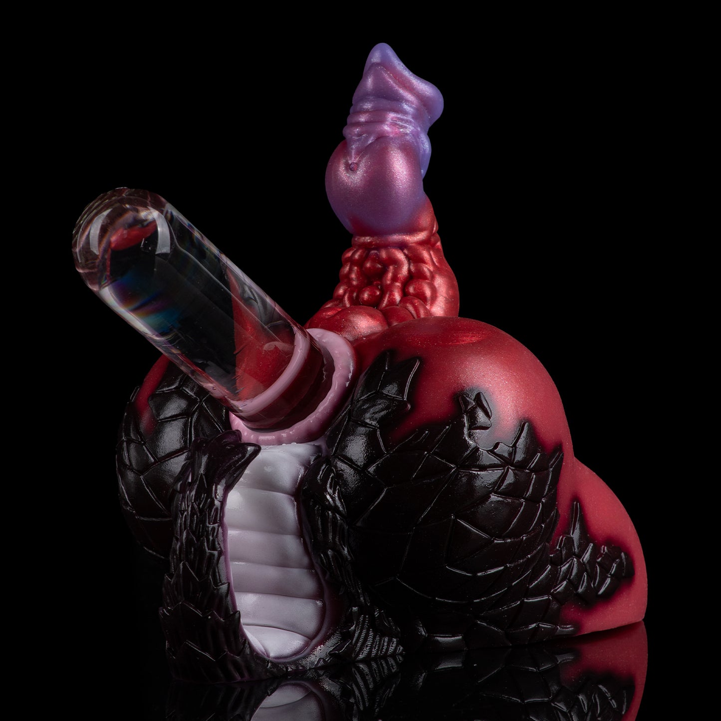 Exklusive Futa Drachenmädchen Sexpuppen: Fantasy-Torso mit Schuppen, Penis & exotischem Kanal