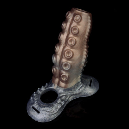 Premium Silikon Monster Tentakel Penishülle – Penis Extender für Männer mit Abenteuerlust