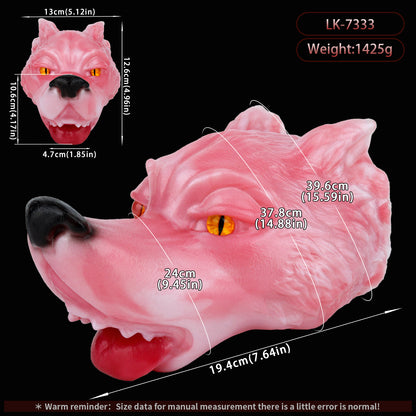 Pinke Fuchs-Sexpuppe – Realistisches Silikon-Taschenmuschi-Sextoy für Männer