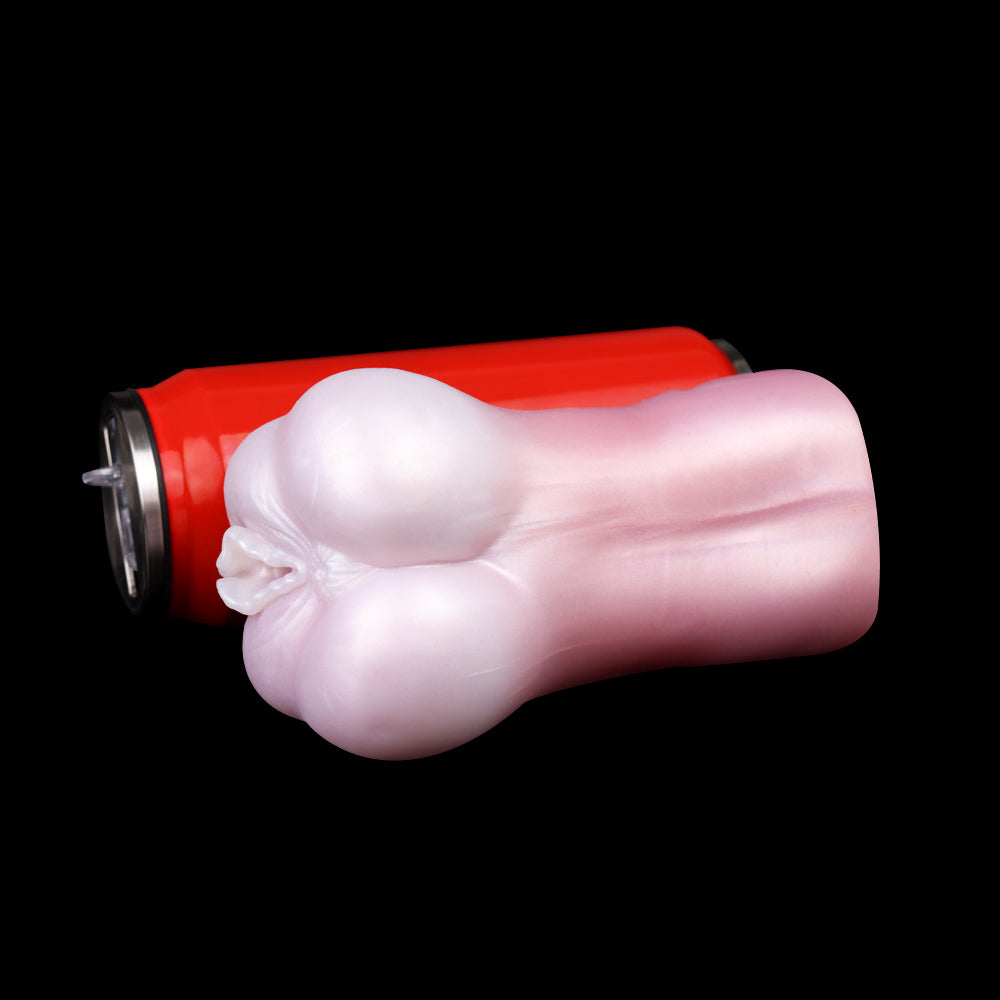 Pocket Pussy Dual Channel – Tight Pussy & Anal Masturbator with Ultra-Soft Silicone and Realistic Vaginal Entrance