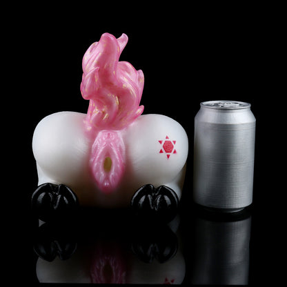 Sexpuppe Einhorn Fantasie Design aus Platin-Silikon – Weiße Luxus Sexpuppe mit einzigartiger Textur für intime Momente