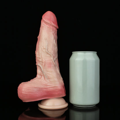 Body-friendly Dual-Density Dildo made of Platinum Silicone – Anatomical Intimate Toy