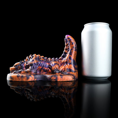 Fantasy Wolf Grinding Toy mit Vibrations-Einsatz – Ergonomisches Reitkissen aus Platin