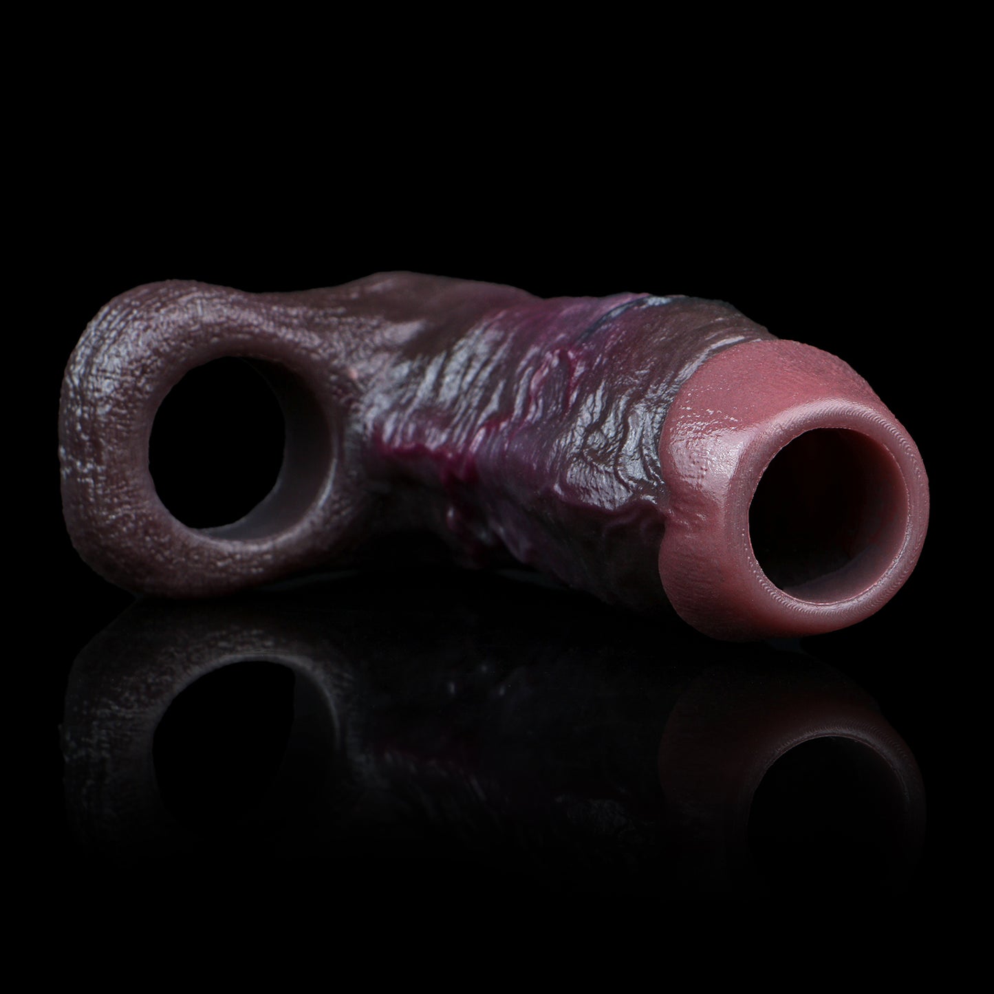 Obsidian Black Penis Sleeve – Realistische Verlängerung & Intensives Gefühlserlebnis