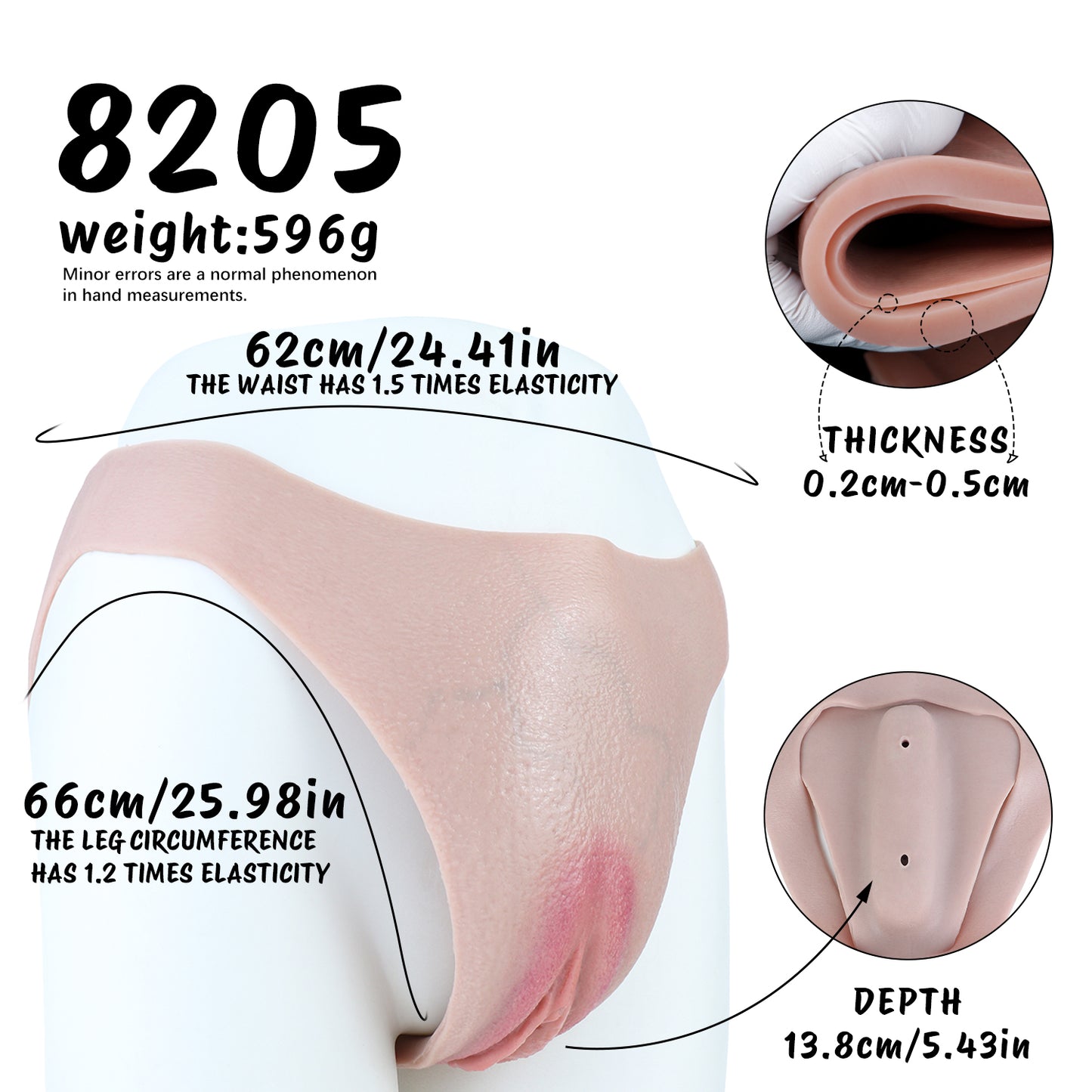 Pussy Panties kaufen 2026: Realistische Silikon Panty mit natürlicher Hautoptik für maximalen Komfort