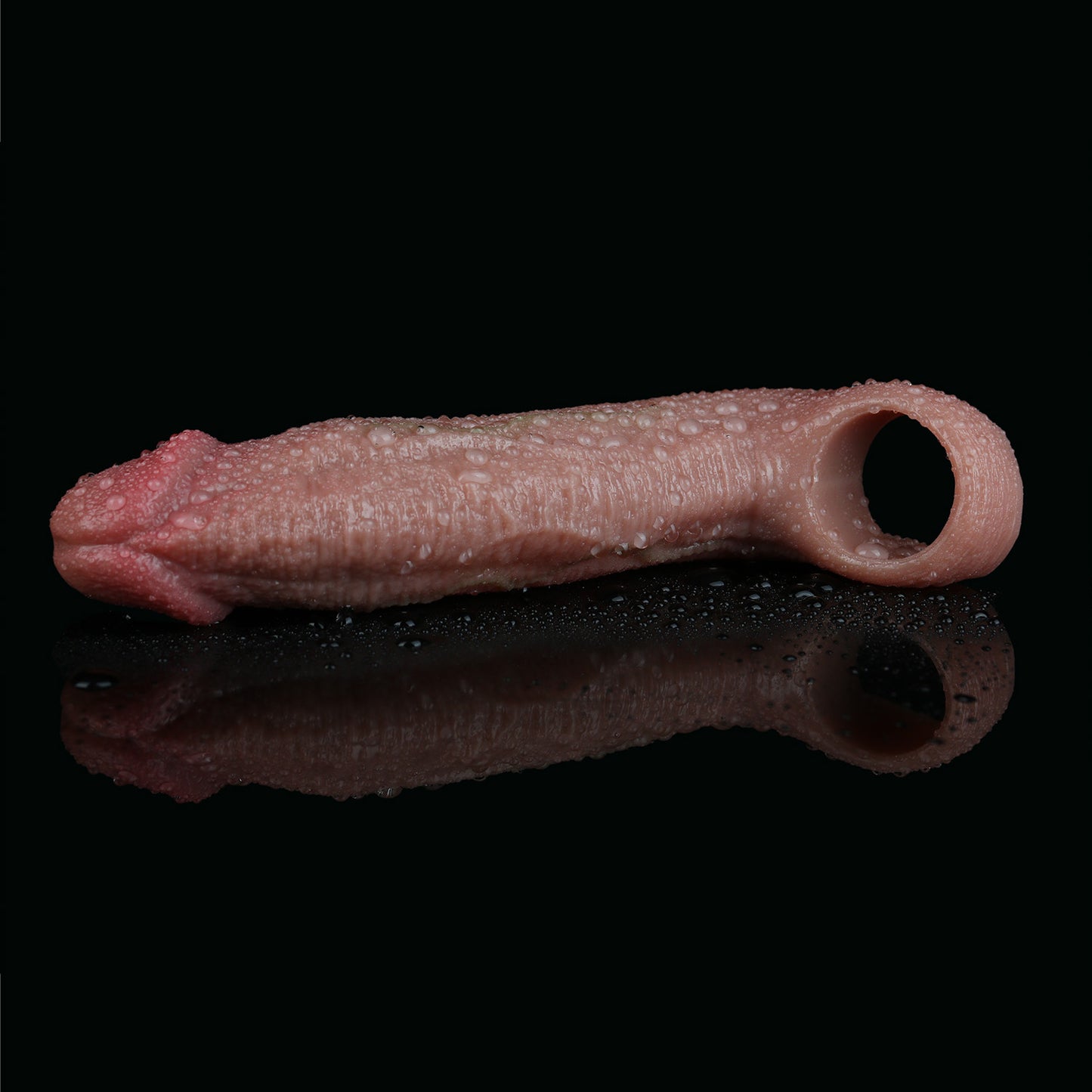 Strukturierter Penis Sleeve – Realistic Penis Extender für intensive Stimulation und komfortables Tragen