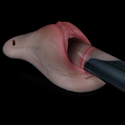 Anatomisch Geformte Transgender Vagina Slip - Ergonomisch Einteilig Realistisch Harness