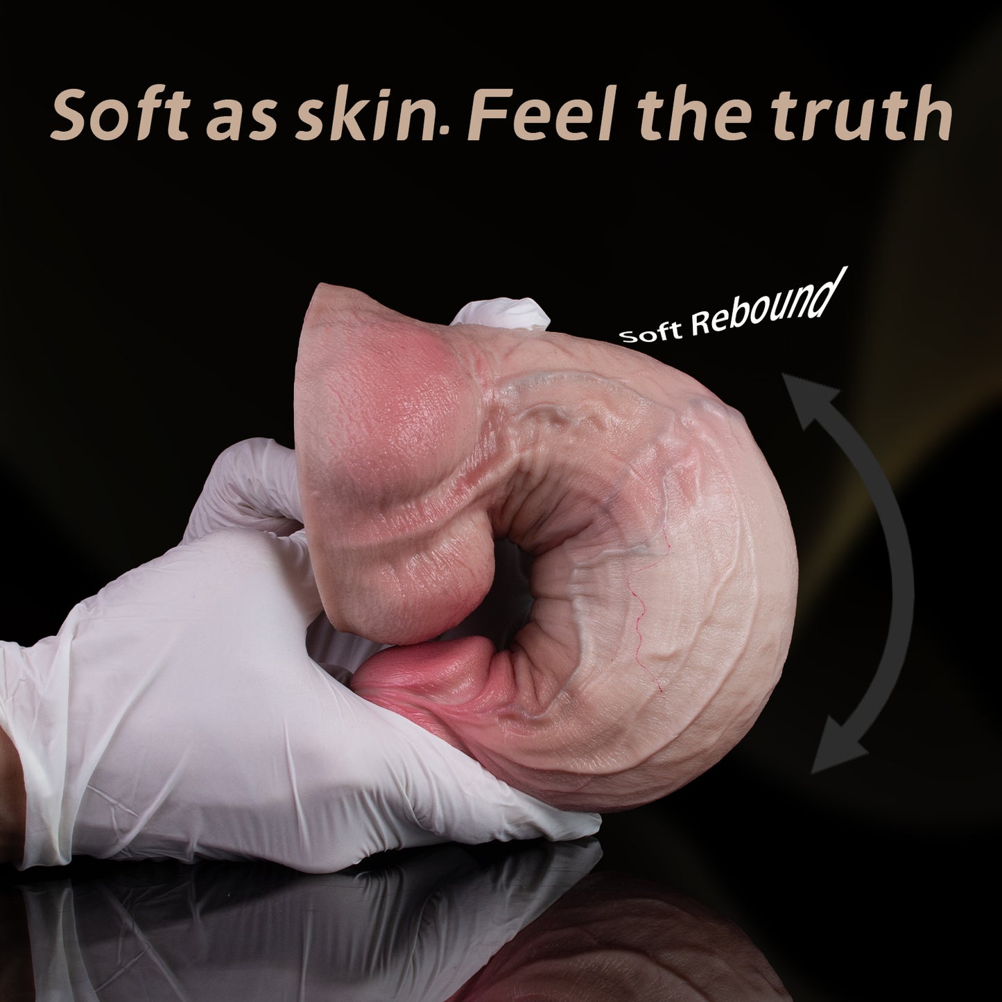 Massive Realism Huge Dildo – Dual-Density Silicone Dildo for Intense Deep Stimulation