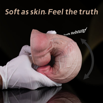 Massive Realism Huge Dildo – Dual-Density Silicone Dildo for Intense Deep Stimulation