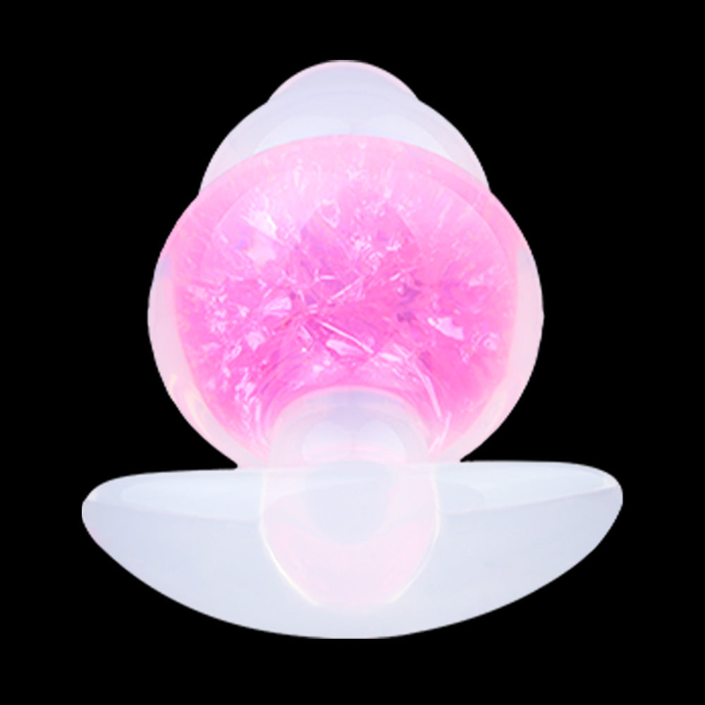 Triple Stage Fantasy Butt Plug – Tiered Three Segment Plug with Crystal Core | SilikonLust