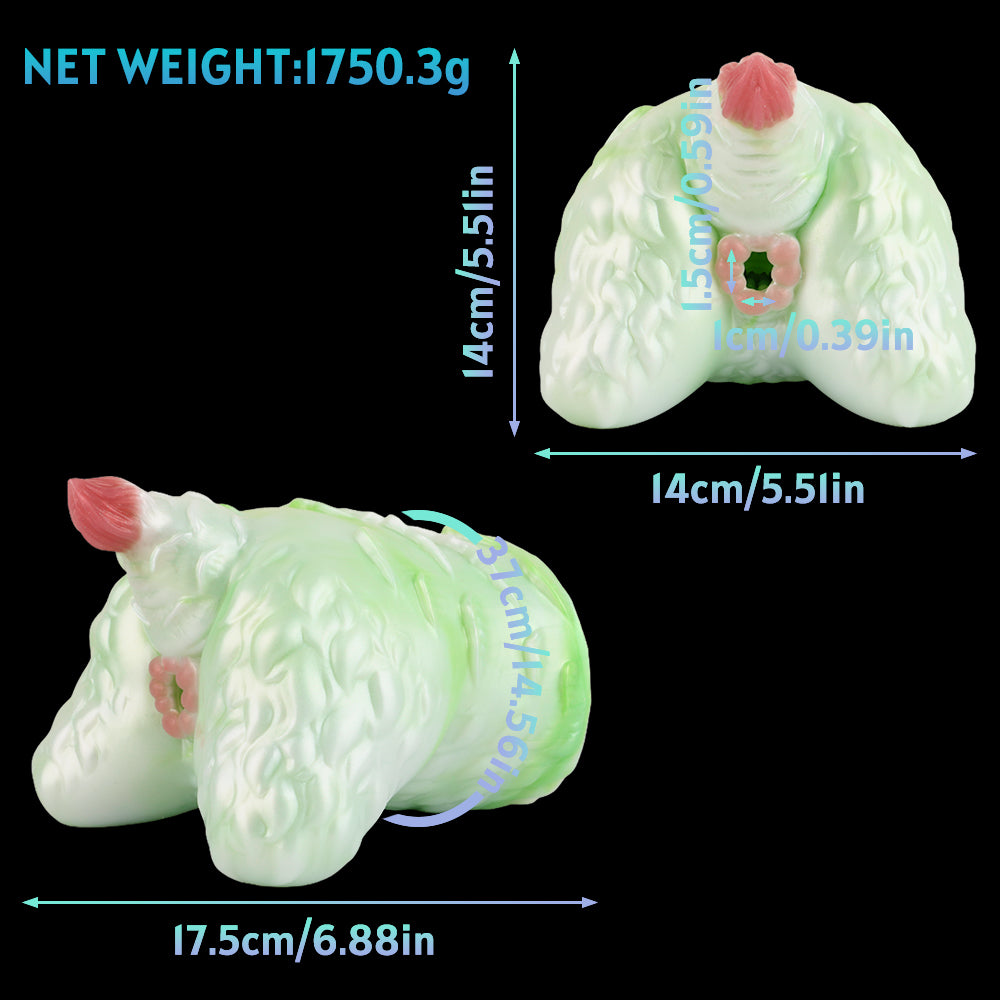 Feral Sylvan Glow – Anatomical Beast Masturbator with Fur Texture