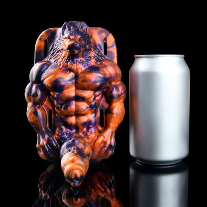 Magischer Wolf Grinding Toy – Lava-Edition aus Platin-Silikon