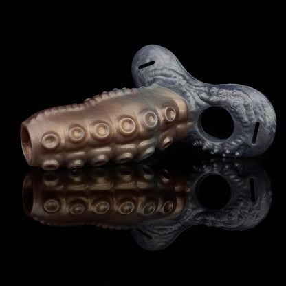 Premium Silikon Monster Tentakel Penishülle – Penis Extender für Männer mit Abenteuerlust