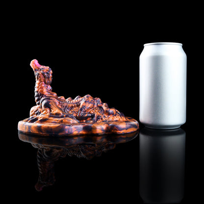 Mystic Lava – Drachen Grinding Toy mit Vibration & Ledergurt für Paare