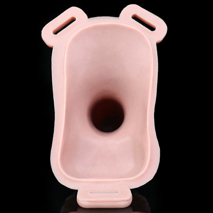 Hyper-Realistic Penis Extension Sleeve Oval - Micropenis Circumcised Penis Sleeve Annular Elevation