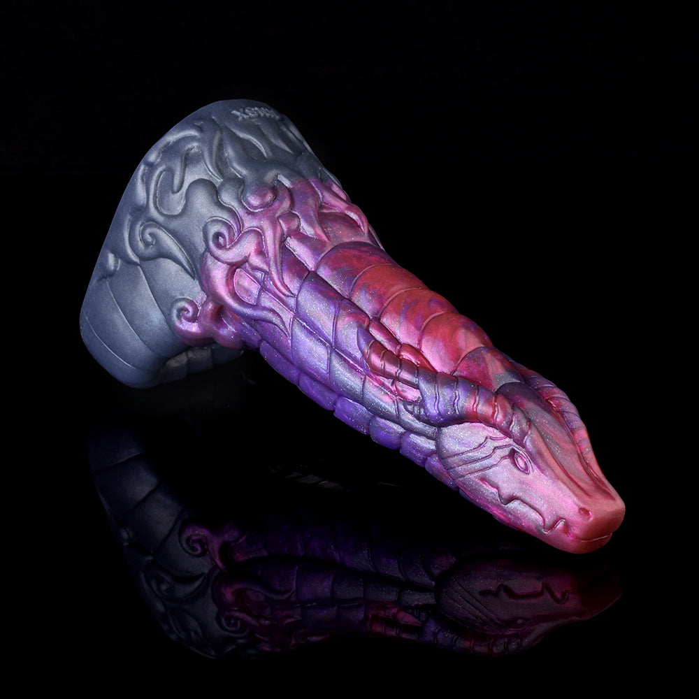Serpentine Phallus Sleeve with Serpentine Scale Texture – Bio-Hook Effect for Maximum Deep Tactility