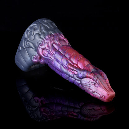Serpentine Phallus Sleeve with Serpentine Scale Texture – Bio-Hook Effect for Maximum Deep Tactility