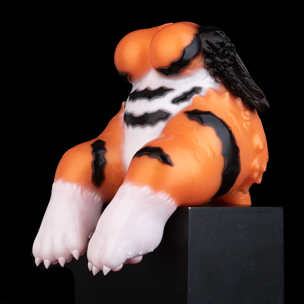 Premium Flüssigsilikon Tiger-Mädchen Masturbator – Weicher Po & Pfoten-Vakuum-Saugkraft Sex doll für wilde Solo-Abenteuer