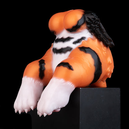 Premium Flüssigsilikon Tiger-Mädchen Masturbator – Weicher Po & Pfoten-Vakuum-Saugkraft Sex doll für wilde Solo-Abenteuer