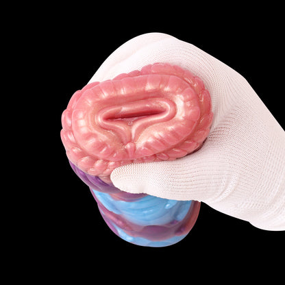 Soft Silicone Stroker with Tight Canal – Alien Creature Masturbator Made of Platinum Silicone for Intense Fantasy Stimulation