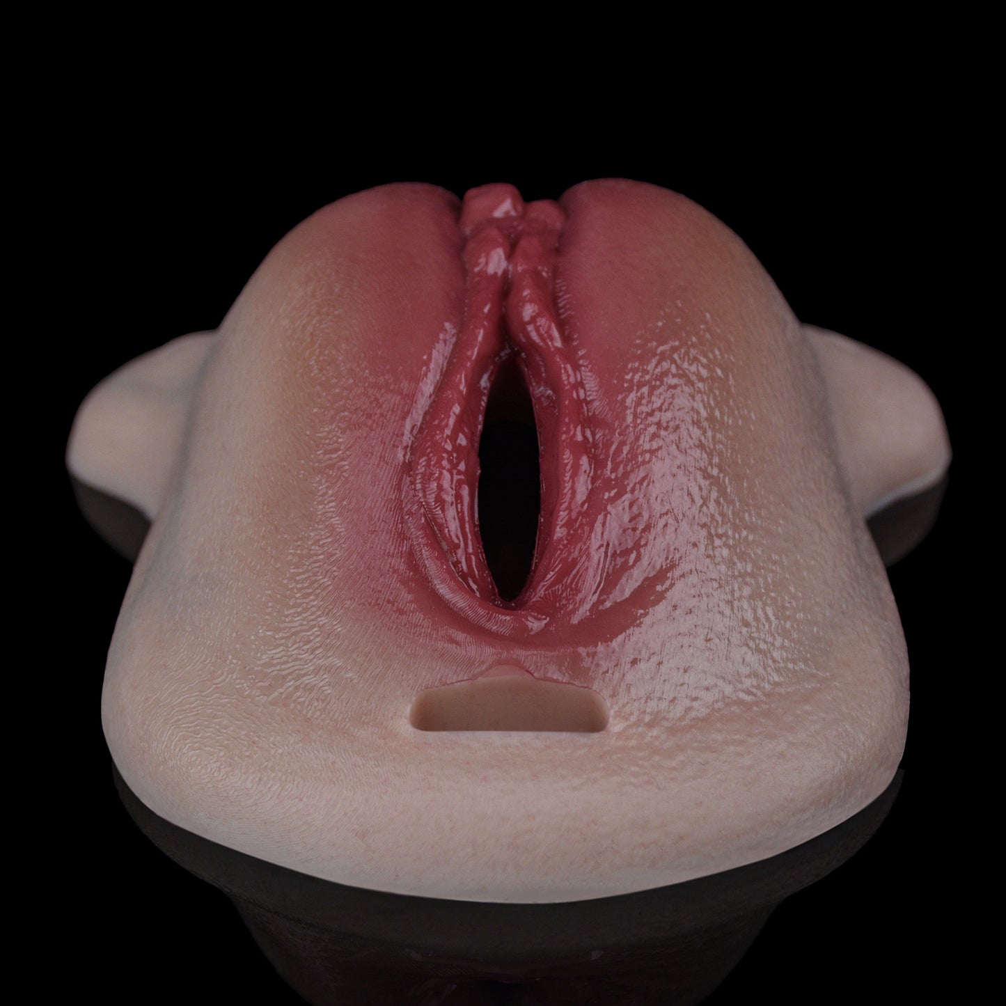 Nahtlos Verschmelzende Pussy Panties - Mediterrane Hautton Graduelle Randverdünnung Harness-Set for Unsichtbare Zweite Haut
